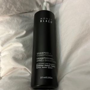 MONAT 2-1 Black Shampoo and Conditioner NWT fresh product
